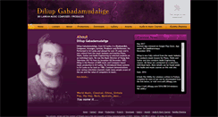 Desktop Screenshot of diliupgabadamudalige.com