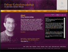 Tablet Screenshot of diliupgabadamudalige.com